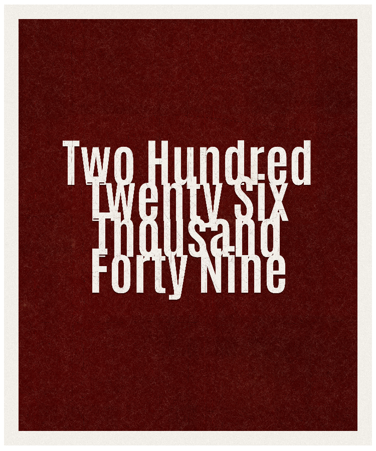 Count #226049