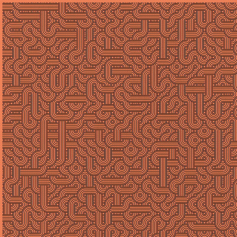 Dirty Interlaced Truchet Tiles #32