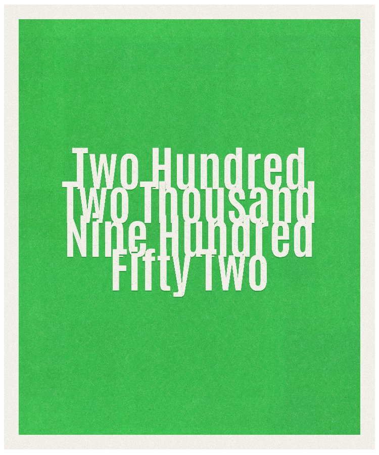 Count #202952