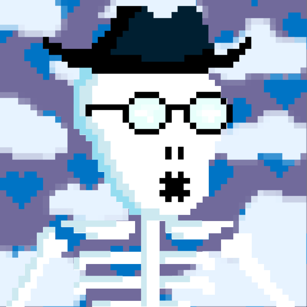 PIXEL SKULLETTI 1 #203