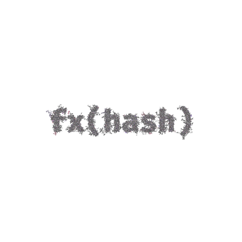 FXHASH Logo with Features #741