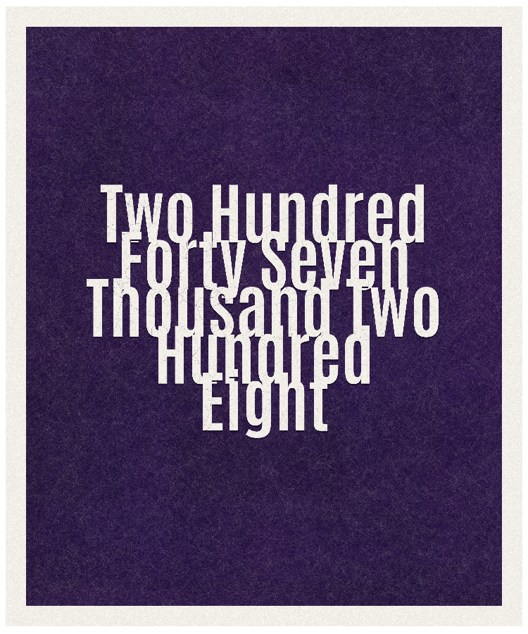 Count #247208