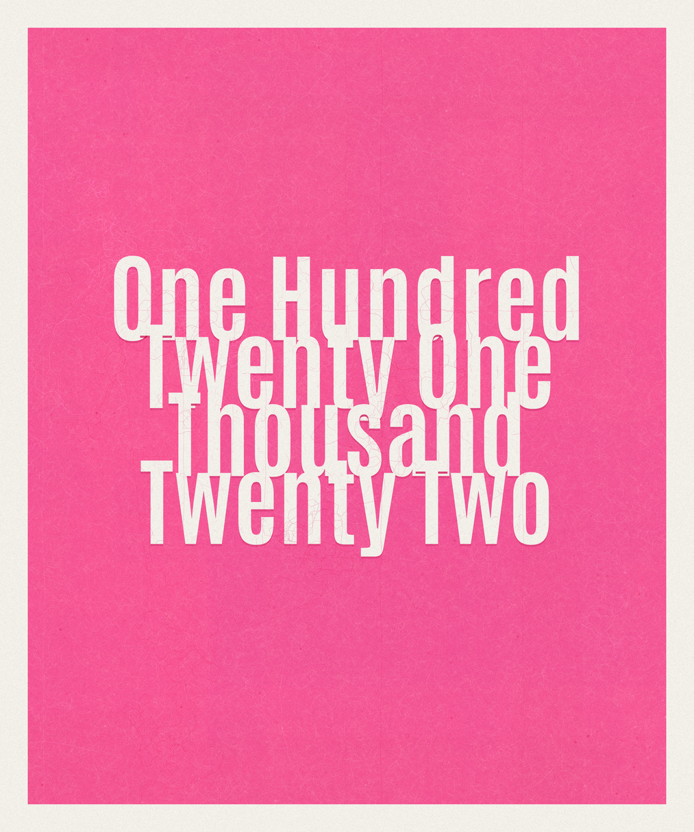 Count #121022