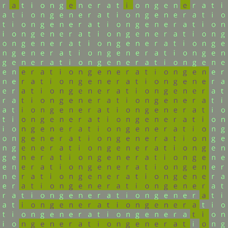 Generation - Automata #107