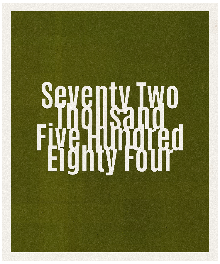 Count #72584