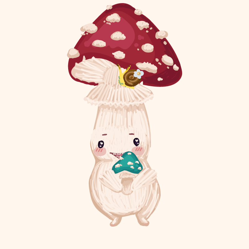 Cute Mushrooms Forest Guys #59