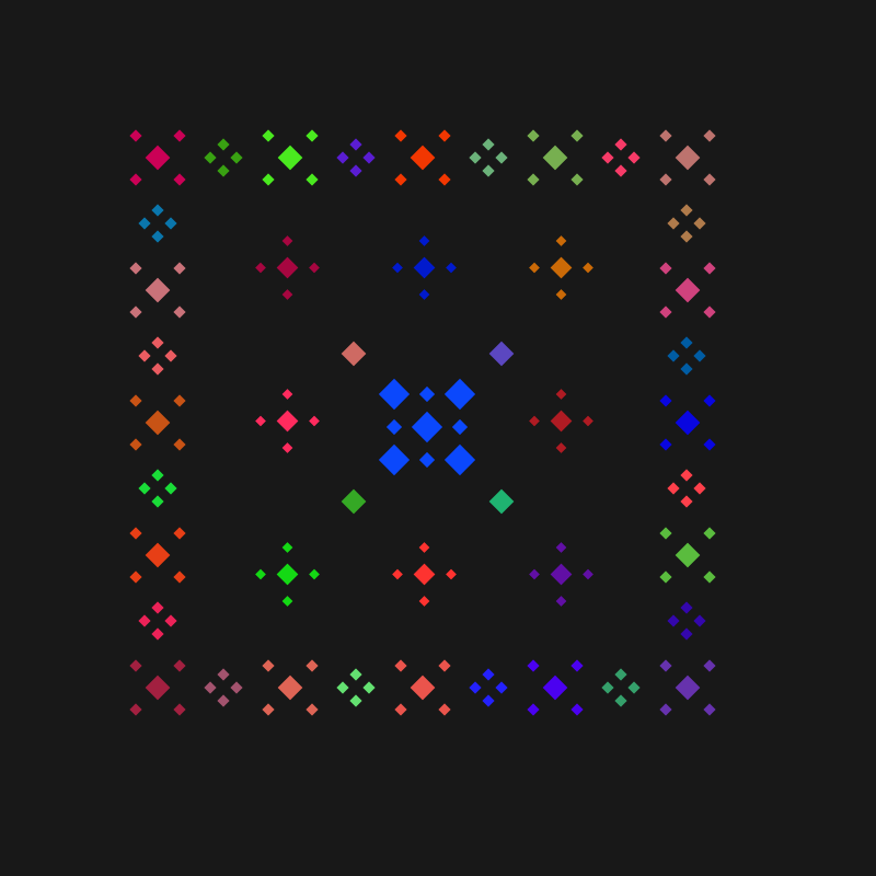 Rotated Squares #13