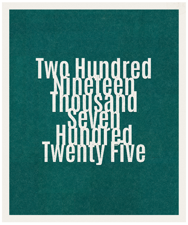 Count #219725