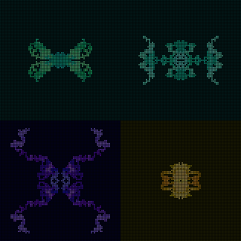 Dither Creatures 2x2 #4