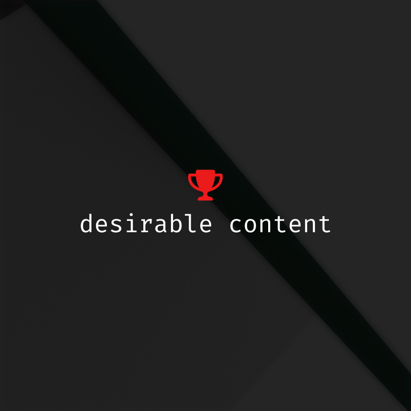 desirable content #4