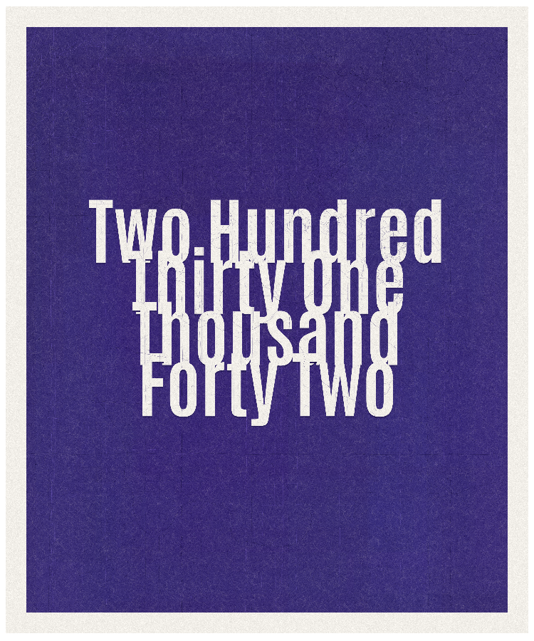 Count #231042