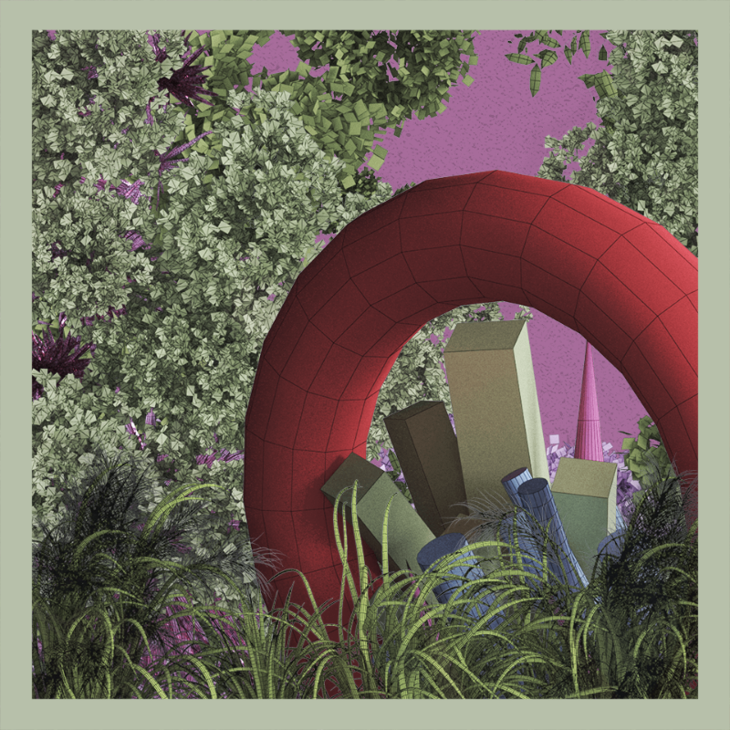 Geo-forest #3dart #14