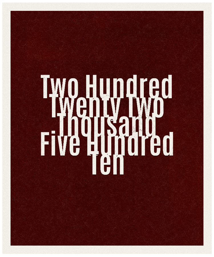 Count #222510