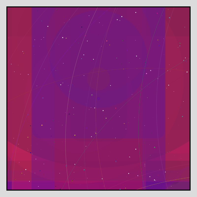 Color Field Starry B #21