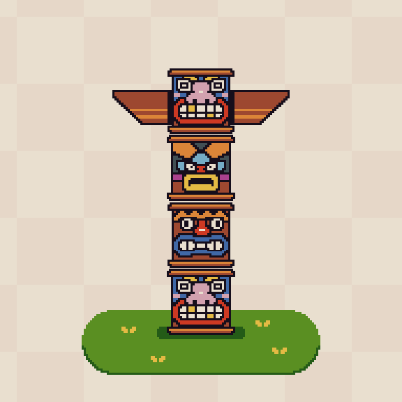 Tiki Totem  #33