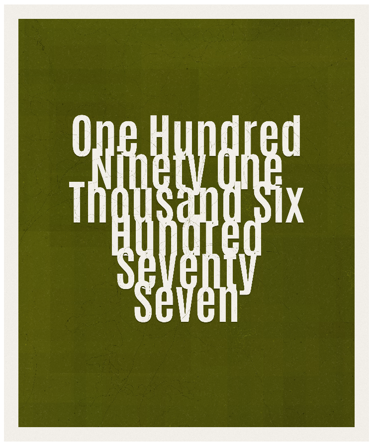 Count #191677