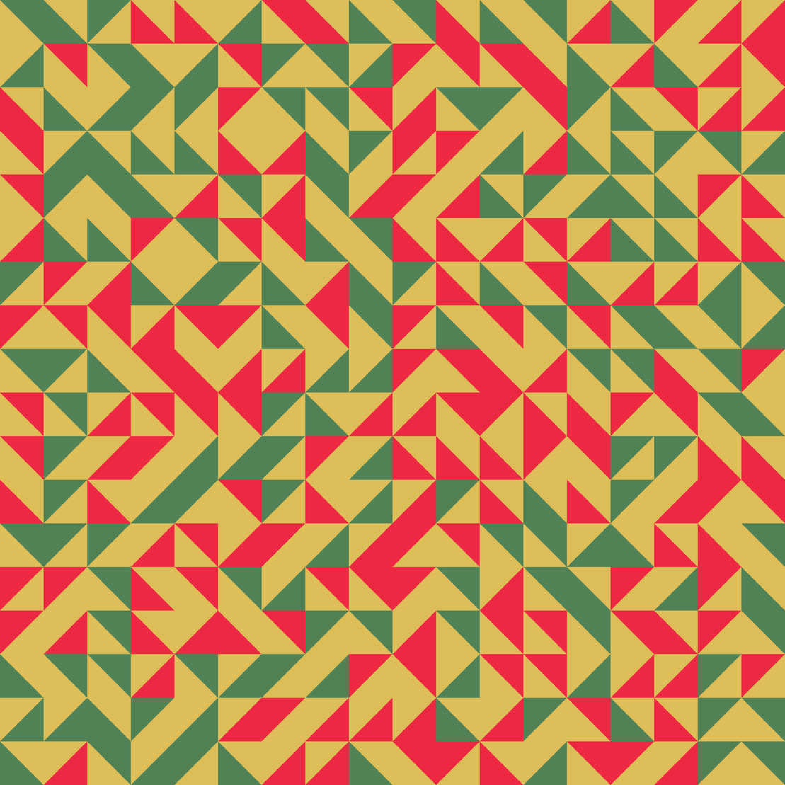 Postcard Triangles #7