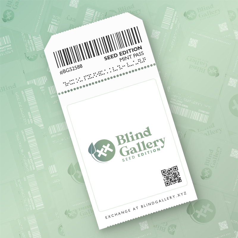 Blind Gallery Mint Pass (Seed Edition) #405