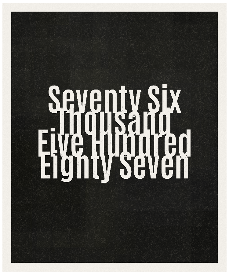 Count #76587