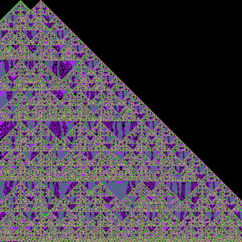 Totalistic Cellular Automata #135