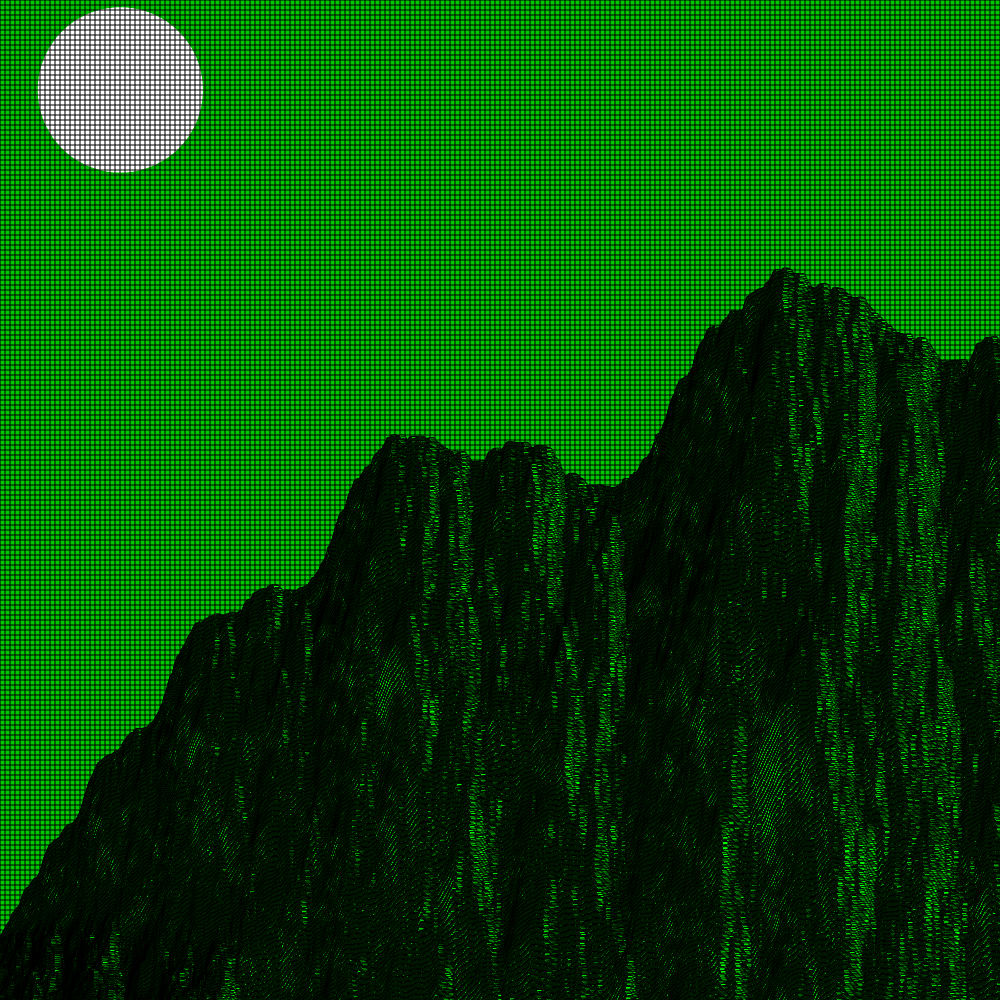 Classic generative landscape #27