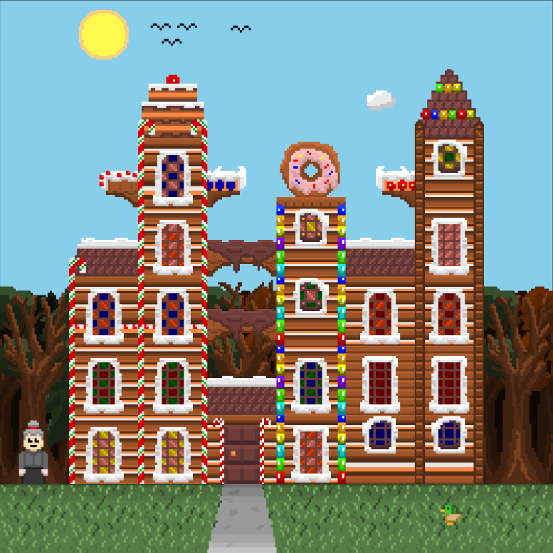 2D Mansion Candy House #61