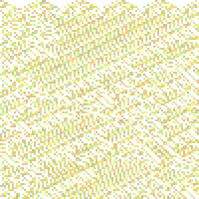 Colored Elementary Cellular Automaton #110