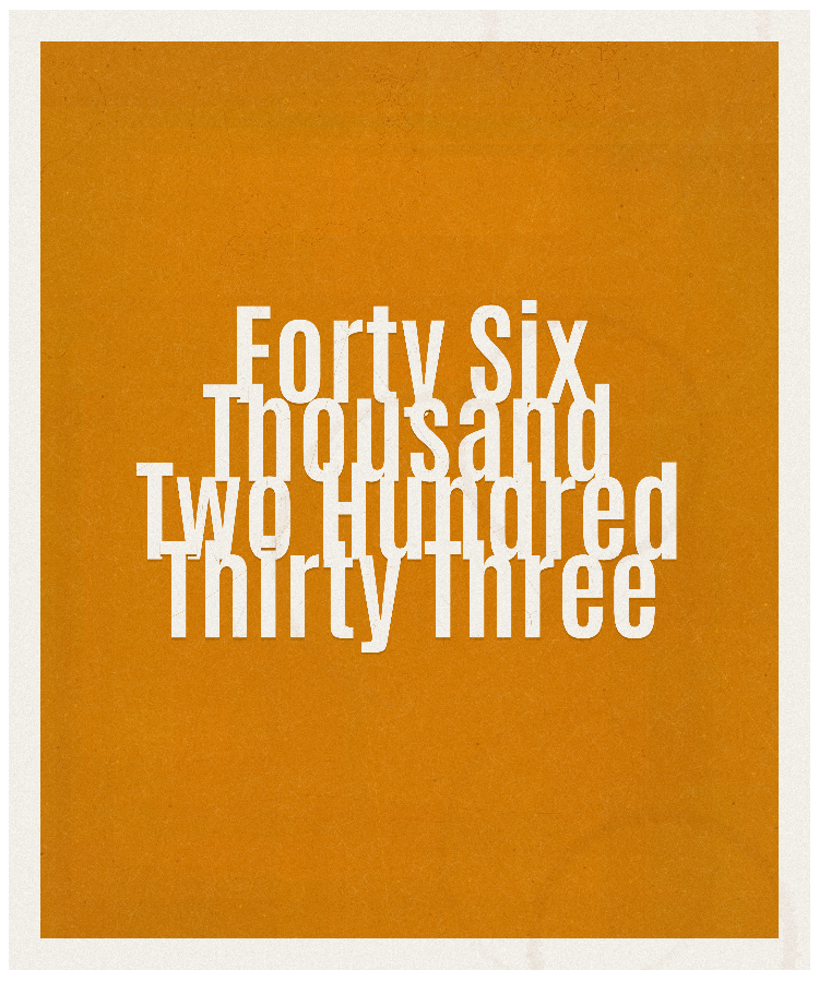 Count #46233