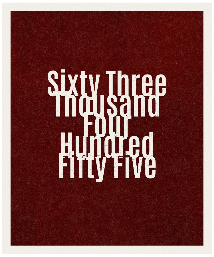 Count #63455