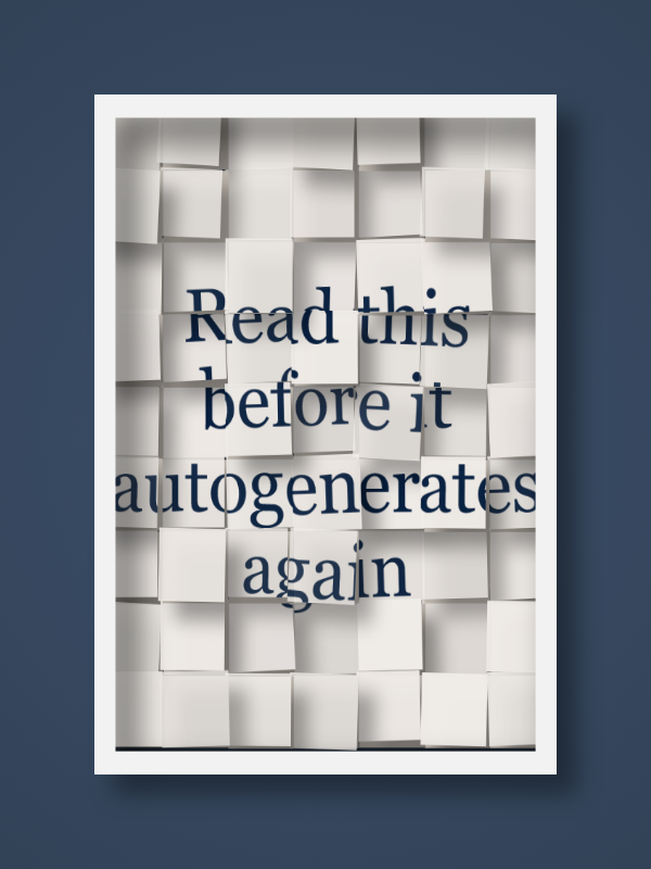 The Metaphor Machine #9734