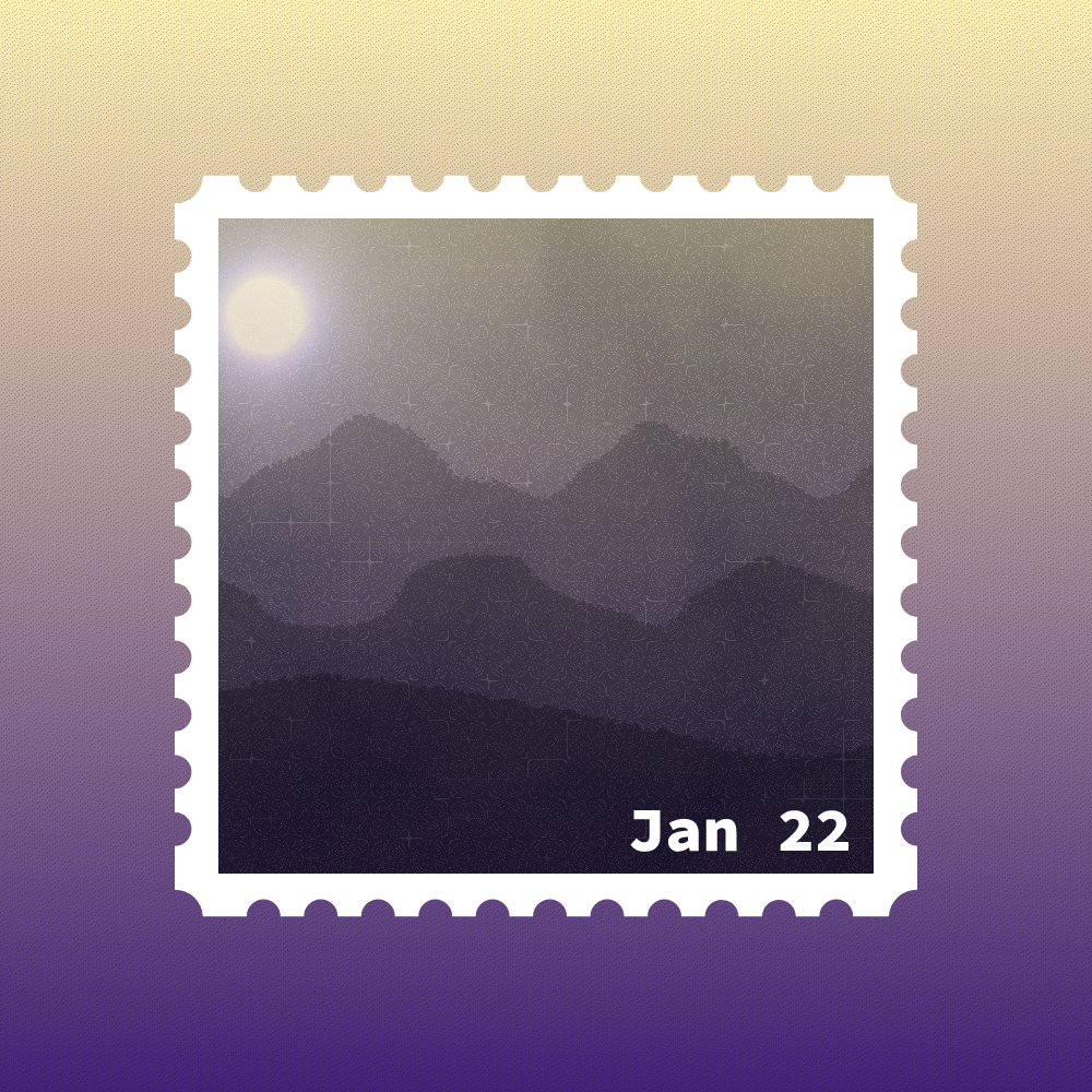 January 2022 stamp #50