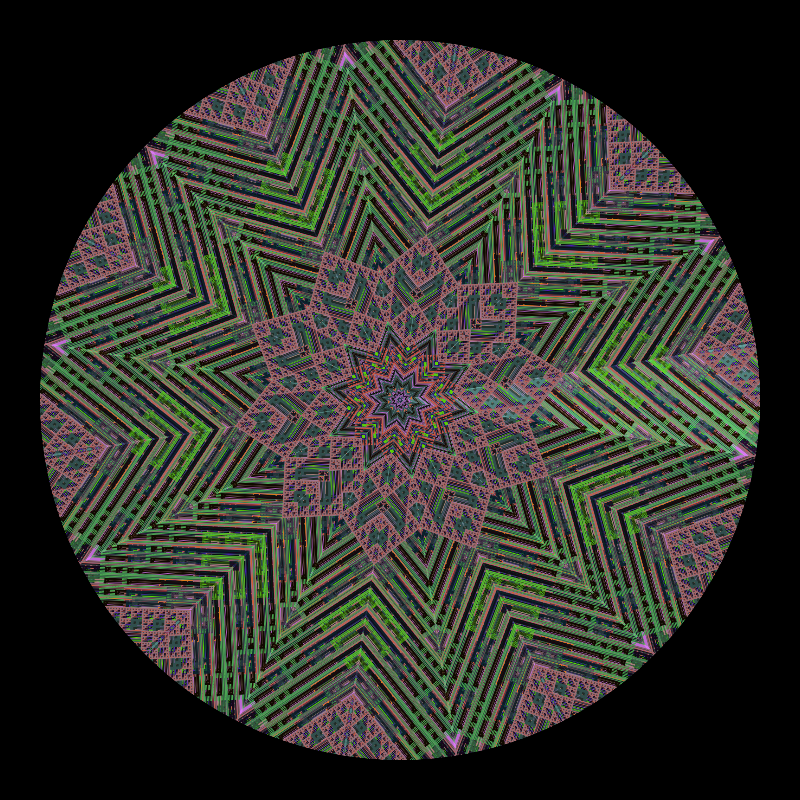 Binary kaleidoscope #58