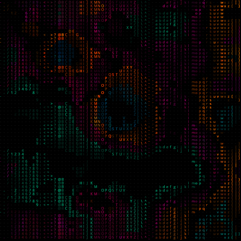 Ascii Noise #68