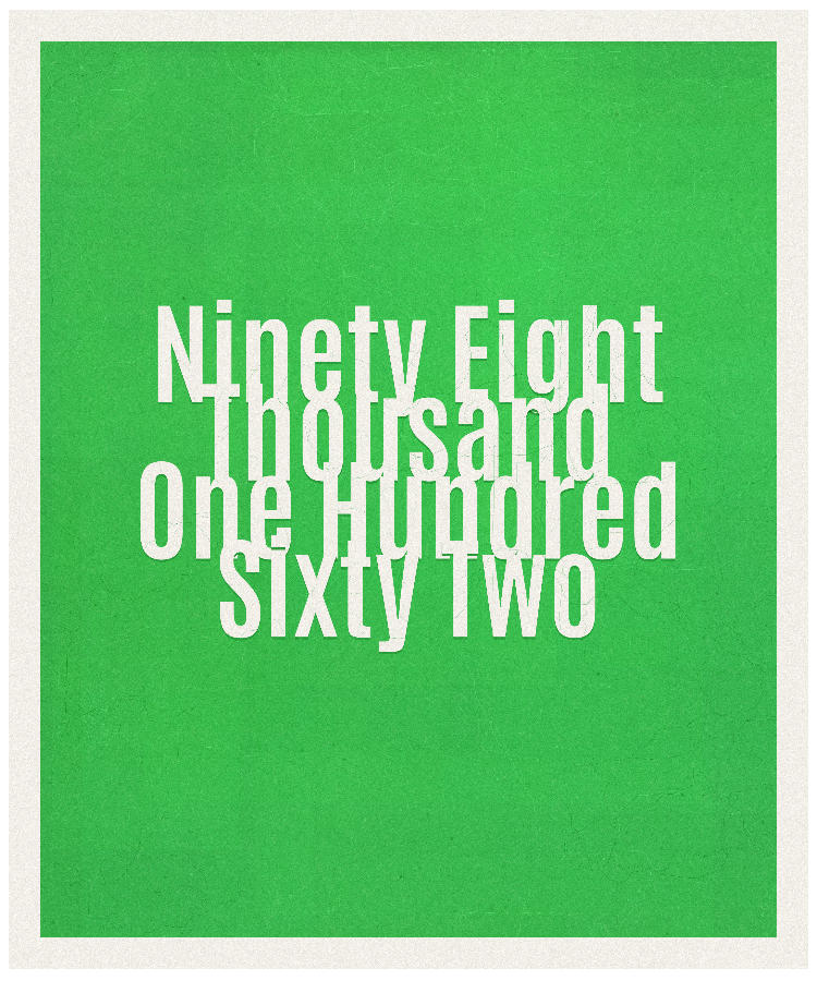 Count #98162