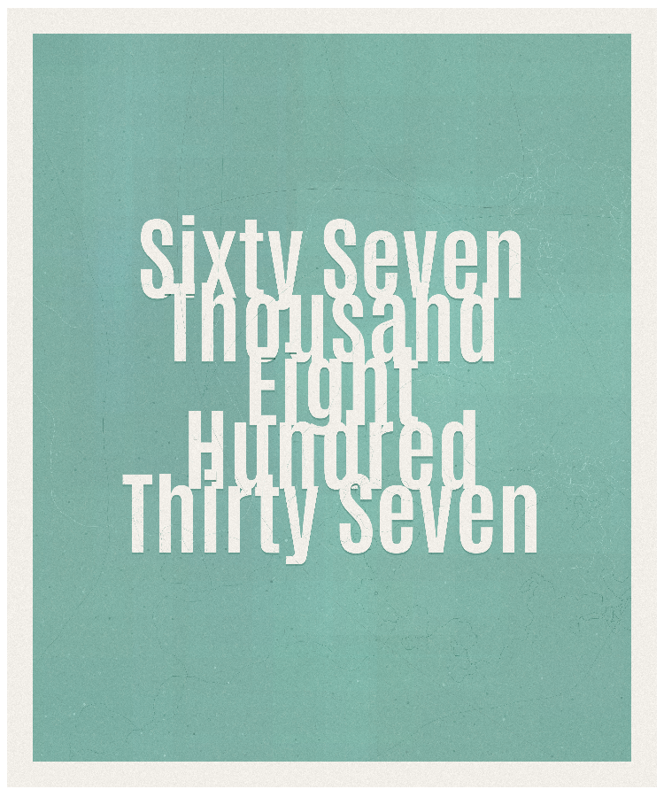 Count #67837