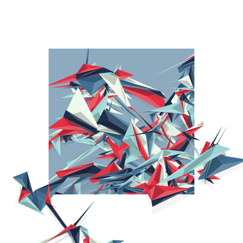 Paradise Birds Generative Series #123