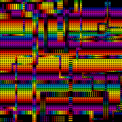 Etch a Rainbow #64