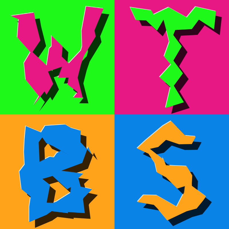 Waiting To Be Signed Logo with Wobbles #5