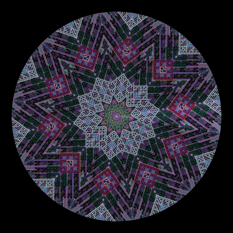 Binary kaleidoscope #78