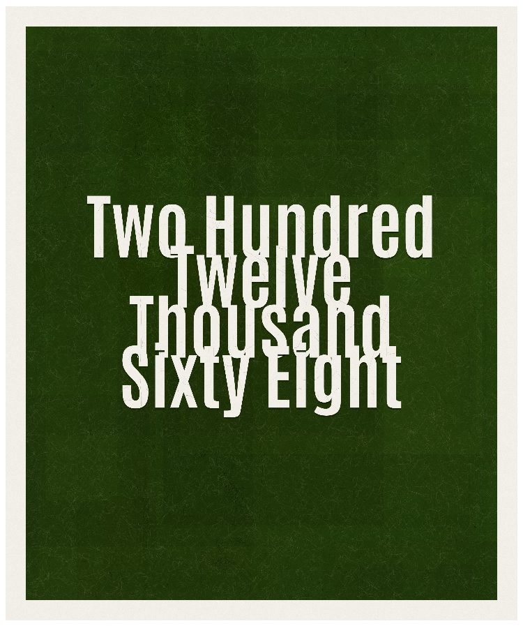 Count #212068