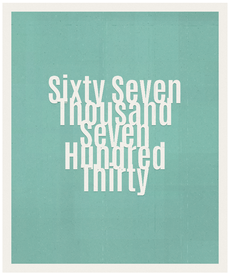 Count #67730