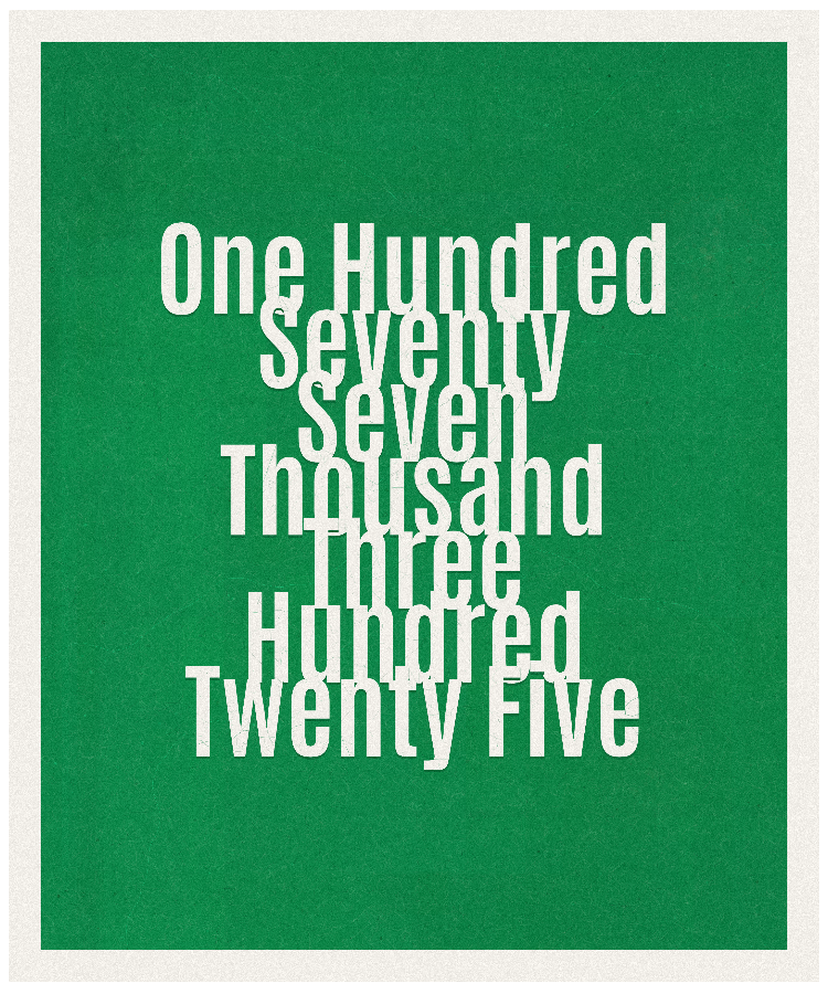 Count #177325