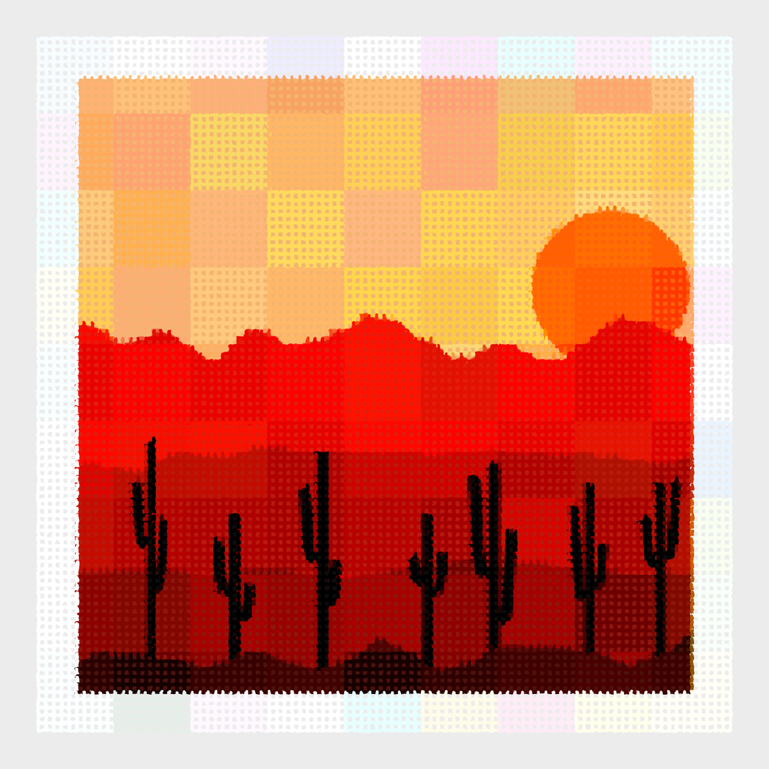 Saguaros #20