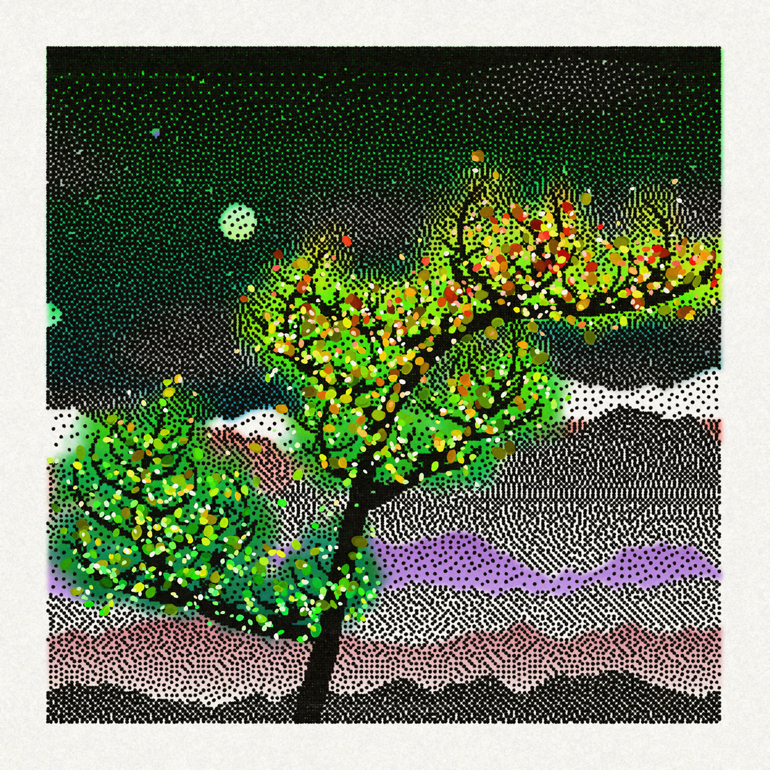 Dithered Branches #51