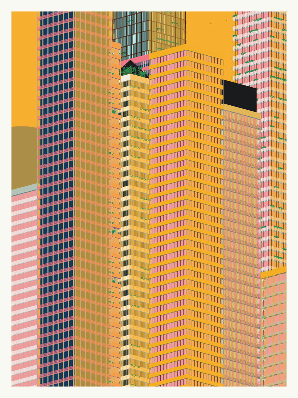 Perpendicular Inhabitation #76