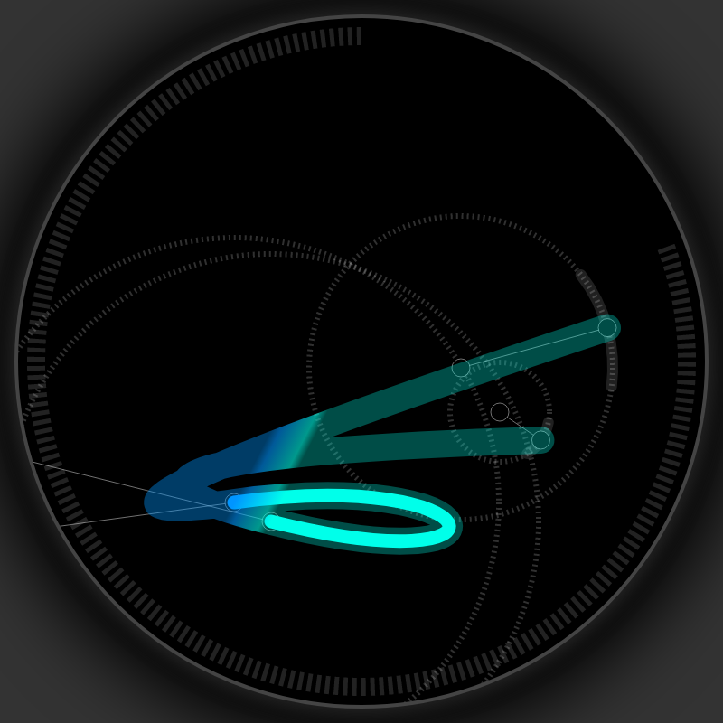 Neon Curves #10