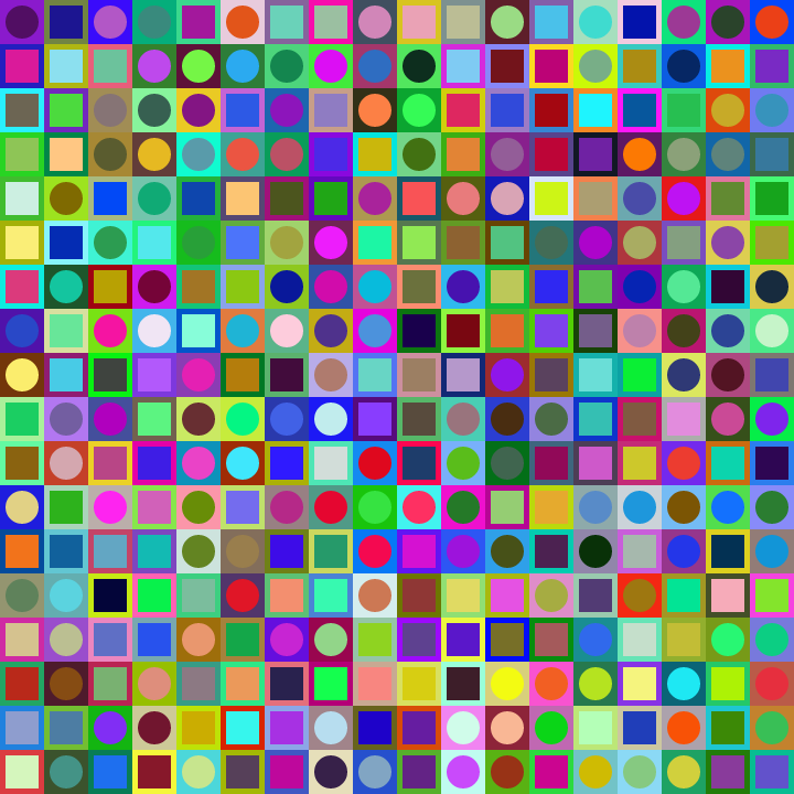 Square Dot Composition #289