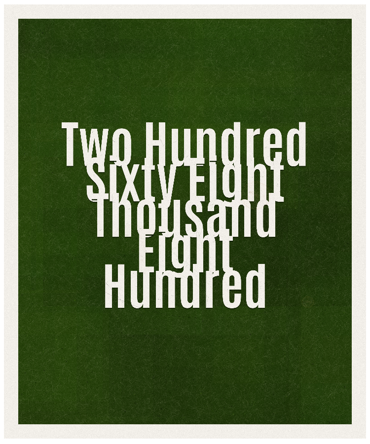 Count #268800
