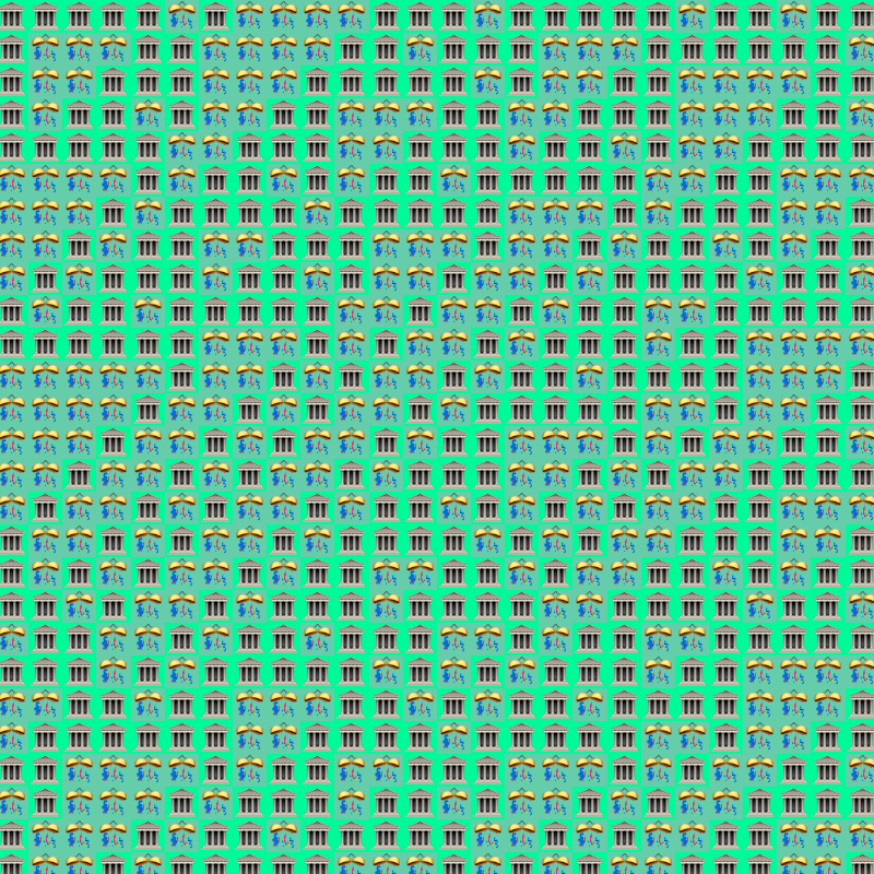 Elementary Cellular Emoji Automata #658