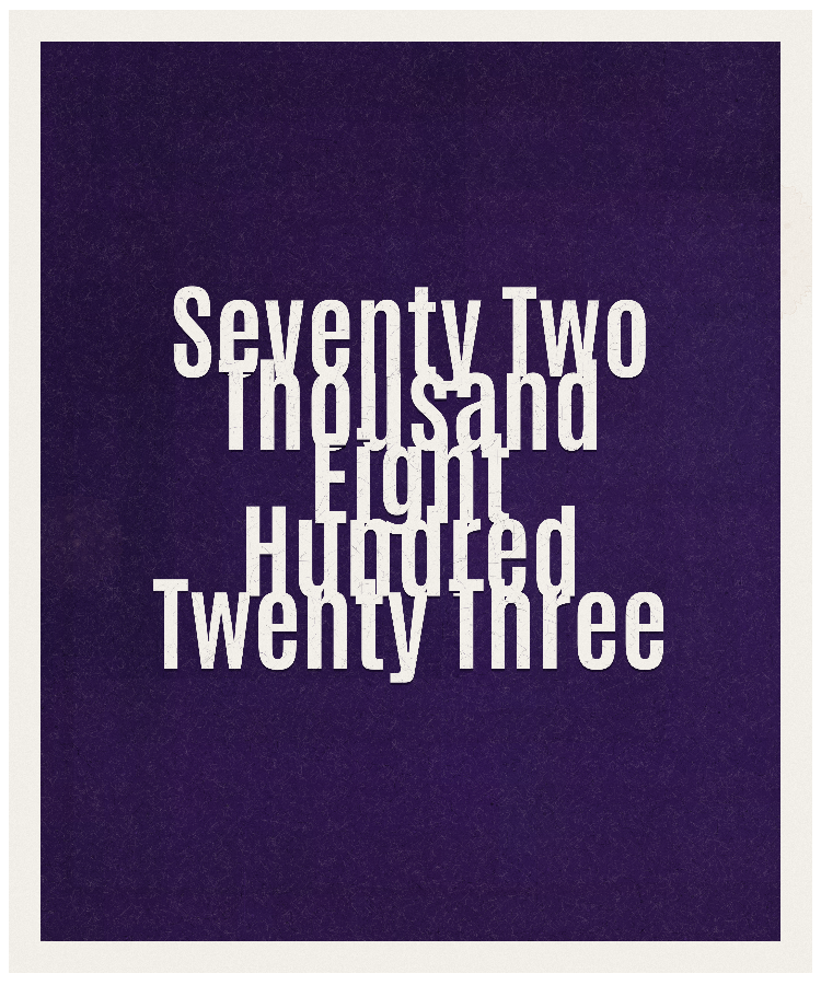 Count #72823